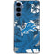 NFL Detroit Lions Tropical Print Galaxy A35 5G Clear Case