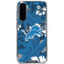 NFL Detroit Lions Tropical Print Galaxy A36 5G Clear Case