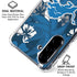NFL Detroit Lions Tropical Print Galaxy A36 5G Clear Case
