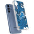 NFL Detroit Lions Tropical Print Galaxy A55 5G Clear Case