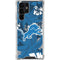 NFL Detroit Lions Tropical Print Galaxy S23 Ultra Clear Case