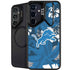 NFL Detroit Lions Tropical Print Galaxy S25 Plus Kickstand Case