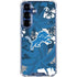 NFL Detroit Lions Tropical Print Galaxy S25 Clear Case
