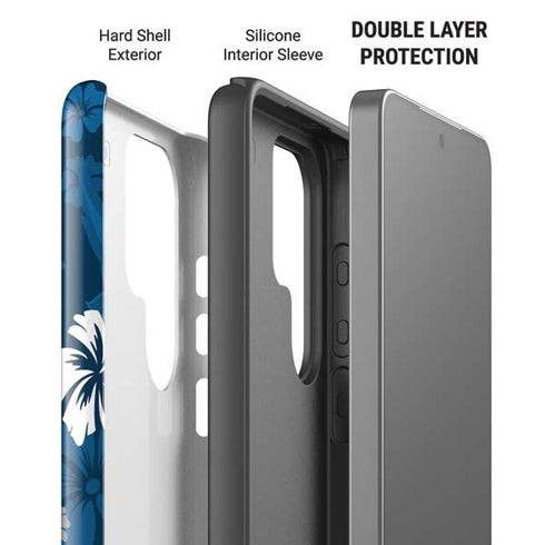 NFL Detroit Lions Tropical Print Galaxy S26 Ultra Impact Case