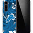 NFL Detroit Lions Tropical Print Galaxy Z Fold5 5G Skin