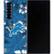 NFL Detroit Lions Tropical Print Galaxy Z Fold6 Skin