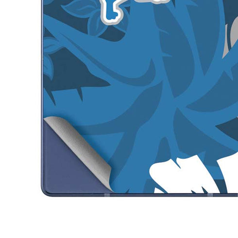 NFL Detroit Lions Tropical Print Galaxy Z Fold6 Skin
