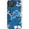 NFL Detroit Lions Tropical Print iPhone Cases