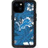 NFL Detroit Lions Tropical Print iPhone 15 Plus Waterproof Case