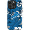 NFL Detroit Lions Tropical Print iPhone 15 Pro Impact Case