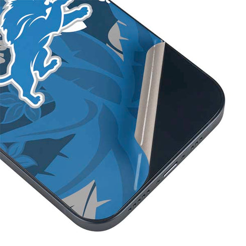 NFL Detroit Lions Tropical Print iPhone 15 Skin