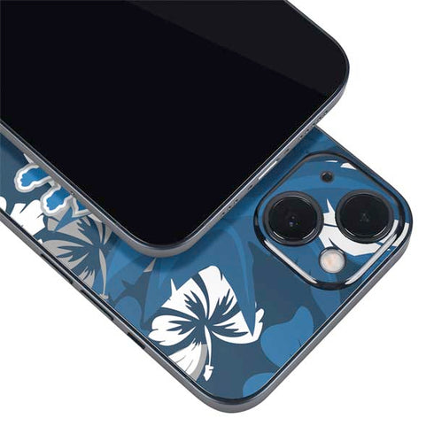 NFL Detroit Lions Tropical Print iPhone 15 Skin