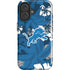NFL Detroit Lions Tropical Print iPhone 16 Impact Case