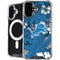 NFL Detroit Lions Tropical Print iPhone 16 MagSafe Case