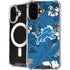 NFL Detroit Lions Tropical Print iPhone 16 MagSafe Case