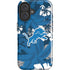 NFL Detroit Lions Tropical Print iPhone 16 Plus Impact Case
