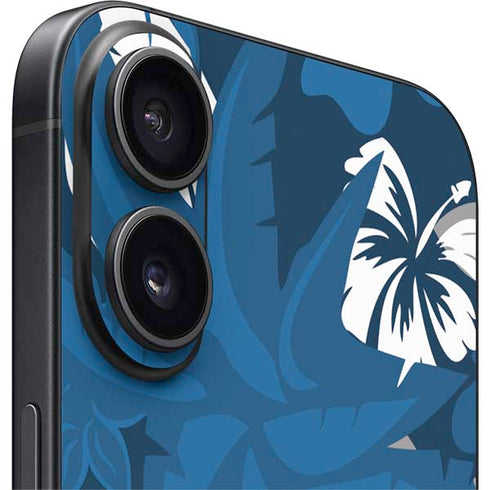 NFL Detroit Lions Tropical Print iPhone 16 Plus Skin