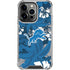 NFL Detroit Lions Tropical Print iPhone 16 Pro Max Clear Case