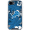 NFL Detroit Lions Tropical Print iPhone 16e Clear Case