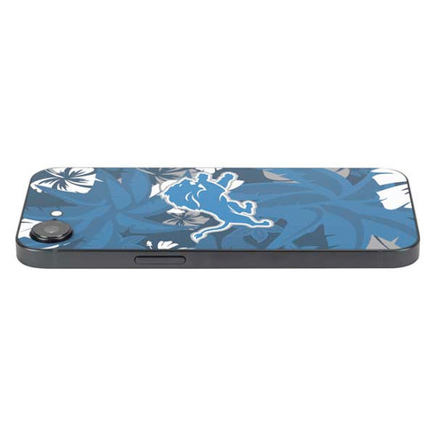 NFL Detroit Lions Tropical Print iPhone 16e Skin