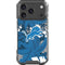 NFL Detroit Lions Tropical Print iPhone 18 Pro Clear Case