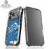 NFL Detroit Lions Tropical Print iPhone 18 Pro Clear Case