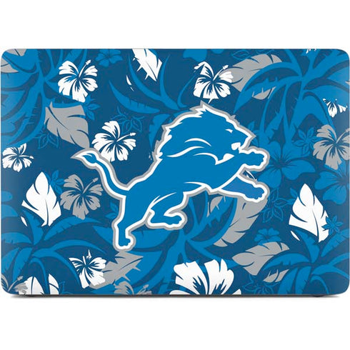 NFL Detroit Lions Tropical Print Apple MacBook Air Skin