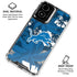 NFL Detroit Lions Tropical Print Moto G Power 5G (2024) Clear Case