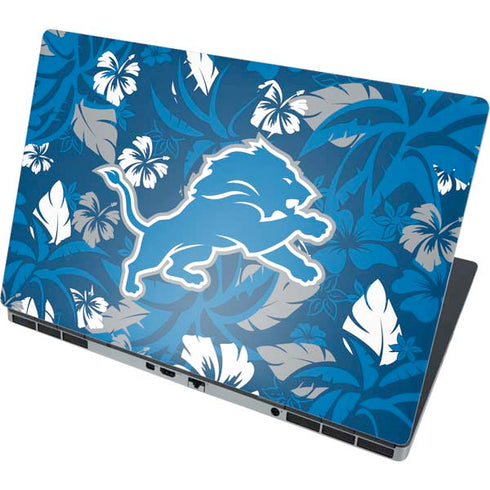 NFL Detroit Lions Tropical Print Dell Precision Skin