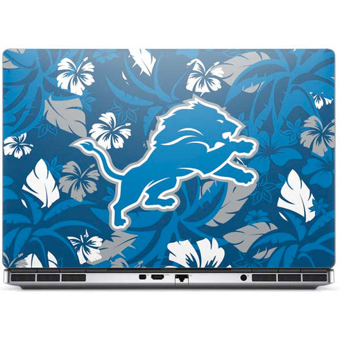 NFL Detroit Lions Tropical Print Dell Precision Skin