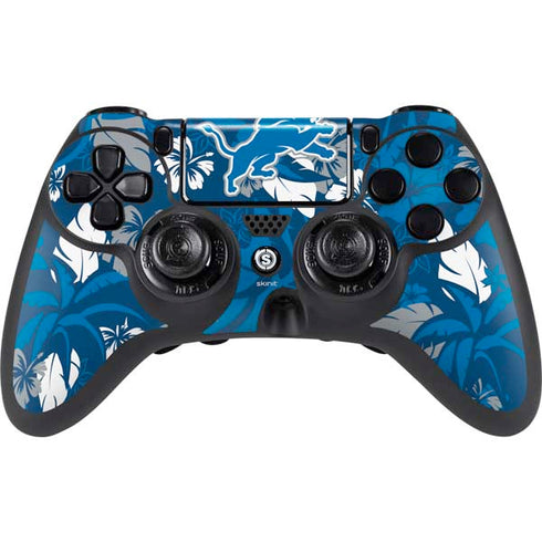 NFL Detroit Lions Tropical Print PlayStation PS4 Skins