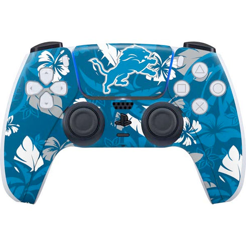 NFL Detroit Lions Tropical Print PlayStation PS5 Skins