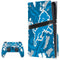 NFL Detroit Lions Tropical Print PS5 Pro Disk Bundle Skin