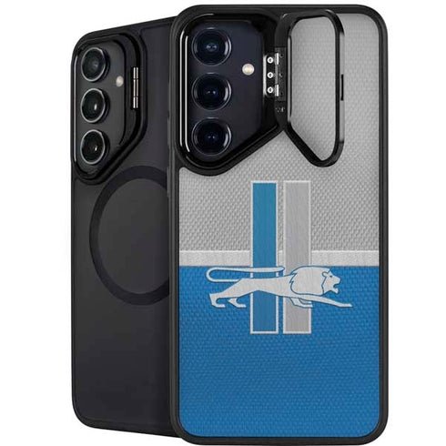 NFL Detroit Lions Vintage Galaxy S24 FE Kickstand Case
