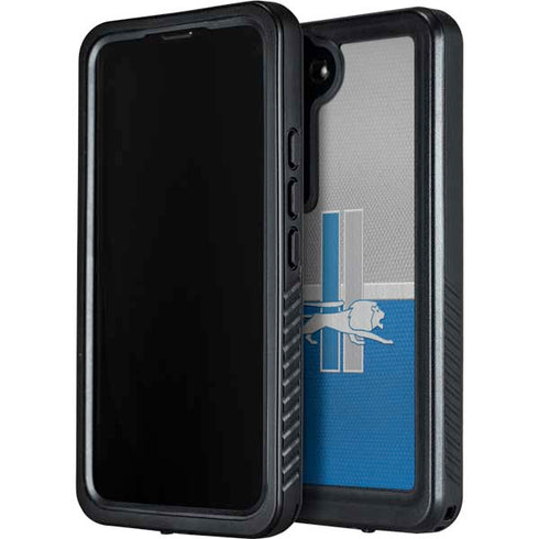 NFL Detroit Lions Vintage Galaxy S24 Plus Waterproof Case