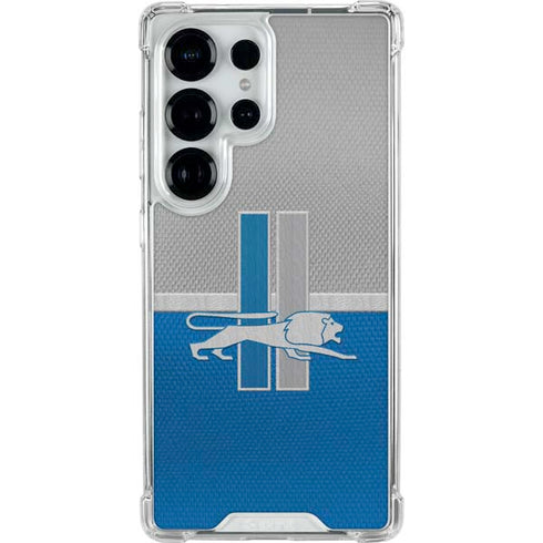 NFL Detroit Lions Vintage Galaxy S26 Ultra Clear Case