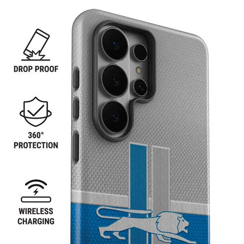 NFL Detroit Lions Vintage Galaxy S26 Ultra Impact Case