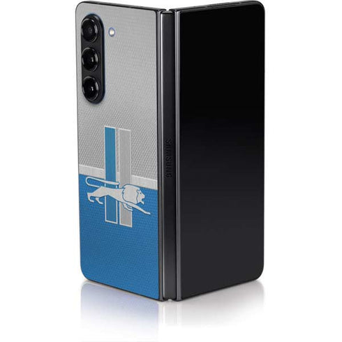 NFL Detroit Lions Vintage Galaxy Z Fold5 5G Skin