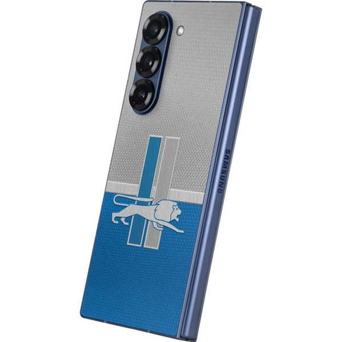 NFL Detroit Lions Vintage Galaxy Z Fold6 Skin