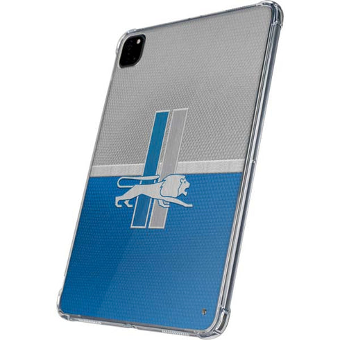 NFL Detroit Lions Vintage iPad Pro 11in (2024) Clear Case