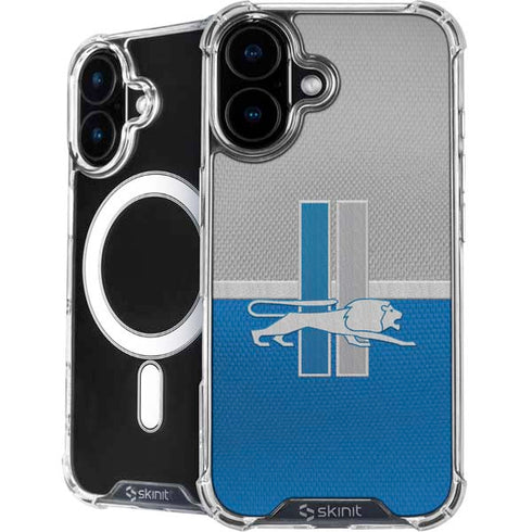 NFL Detroit Lions Vintage iPhone 16 MagSafe Case