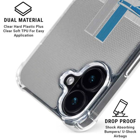 NFL Detroit Lions Vintage iPhone 16 MagSafe Case