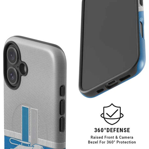 NFL Detroit Lions Vintage iPhone 16 Magsafe Impact Case