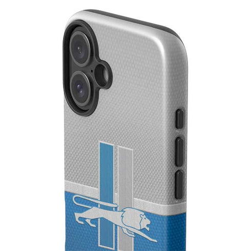 NFL Detroit Lions Vintage iPhone 16 Plus Impact Case