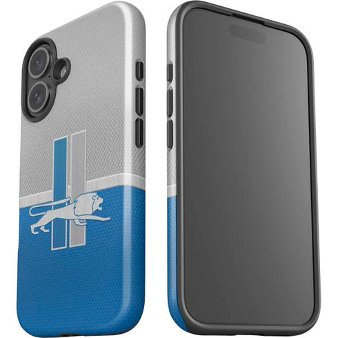 NFL Detroit Lions Vintage iPhone 16 Plus Impact Case