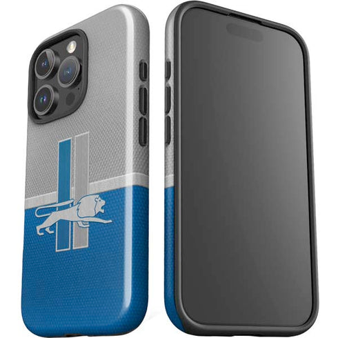 NFL Detroit Lions Vintage iPhone 16 Pro Max Impact Case
