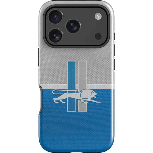 NFL Detroit Lions Vintage iPhone 18 Pro Impact Case