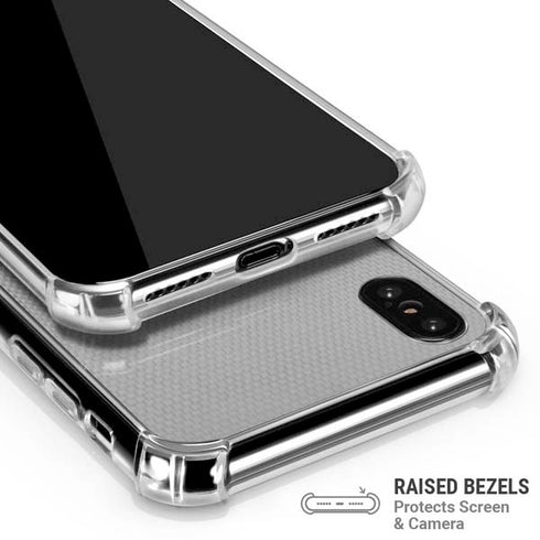 NFL Detroit Lions Vintage iPhone X/XS Clear Case