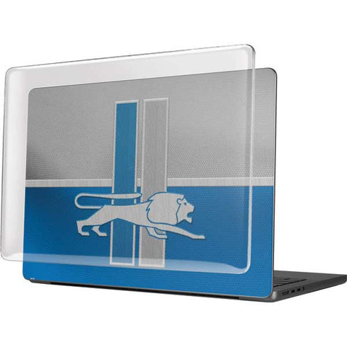 NFL Detroit Lions Vintage MacBook Pro 14in (2021-24) Case plus Skin