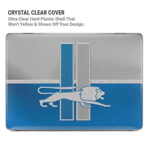 NFL Detroit Lions Vintage MacBook Pro 14in (2021-24) Case plus Skin